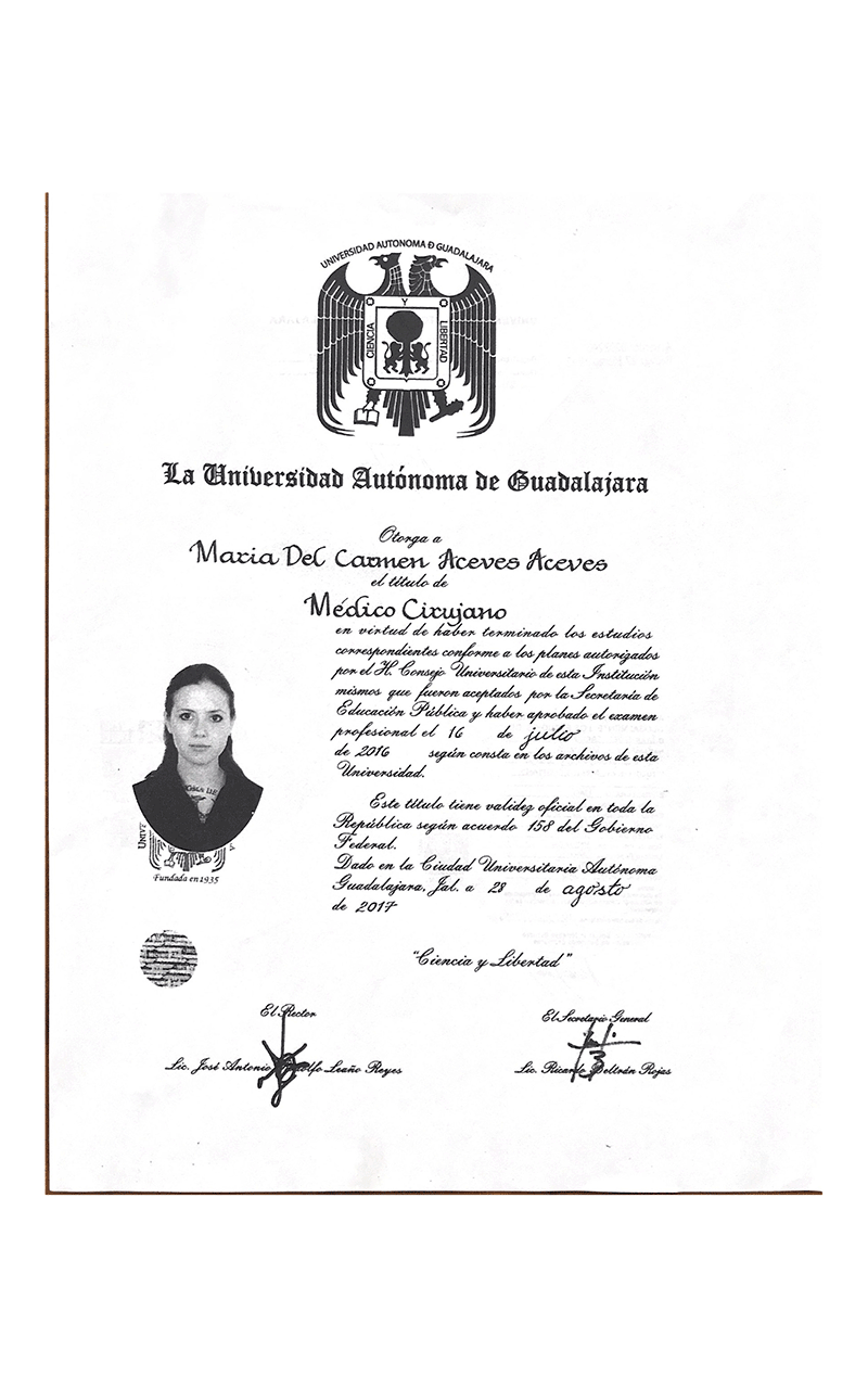 La Universibad Autónoma de Guadalajara