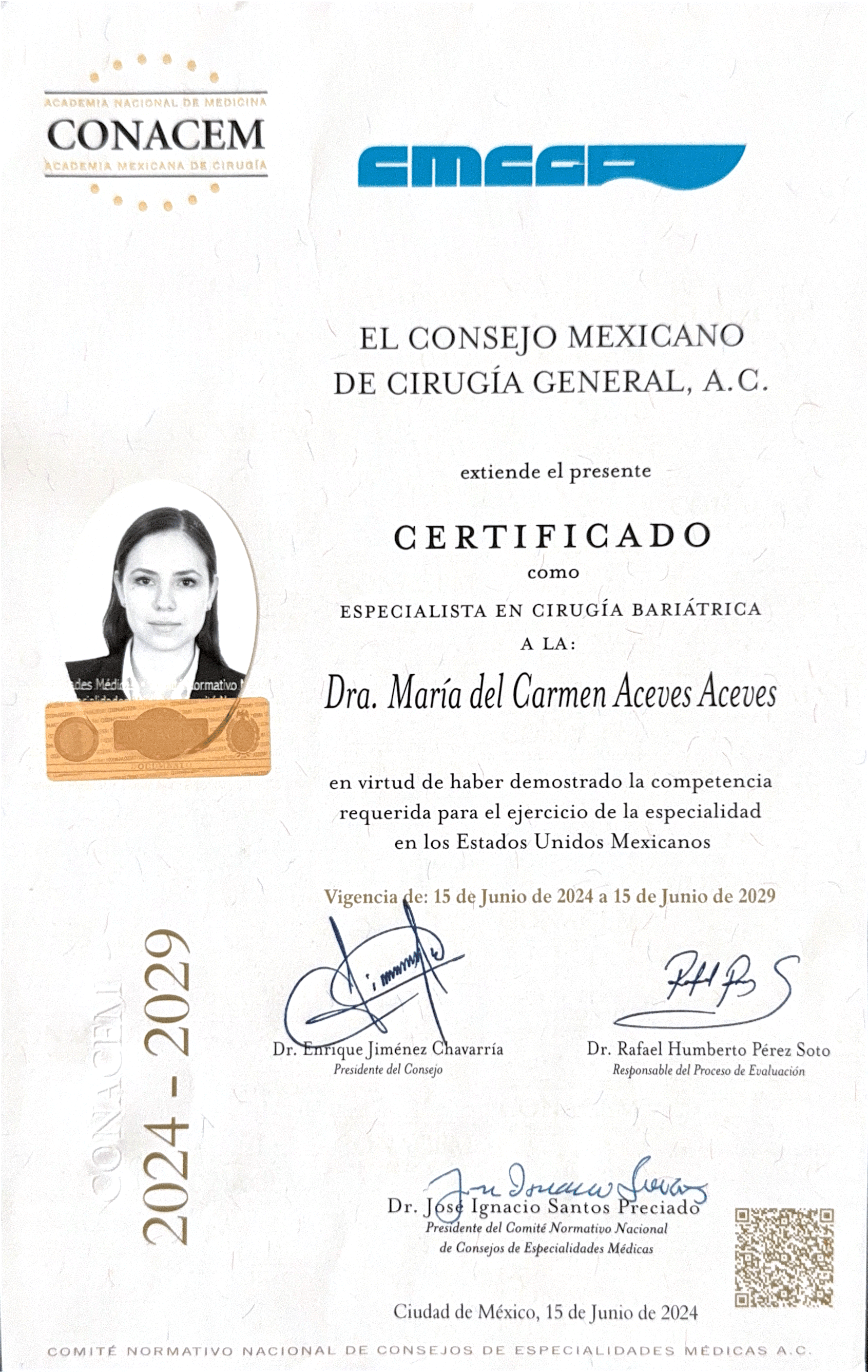 EL CONSEJO MEXICANO DE CIRUGÍA GENERAL, A.C.
